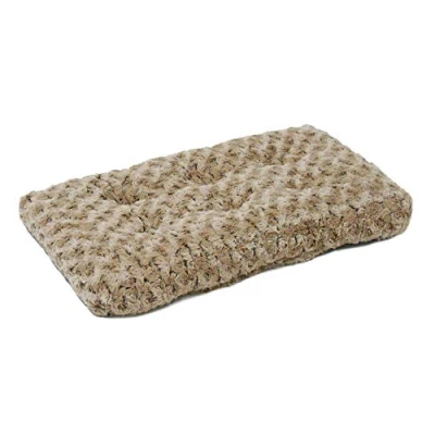 Afbeelding van Benchmatras Ombre Mocca Swirl Softkussen Fur Pet Bed 61x46cm