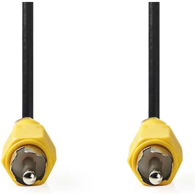 Afbeelding van Composiet video kabel Nedis 10 meter (Tulp naar tulp, Vernikkeld)