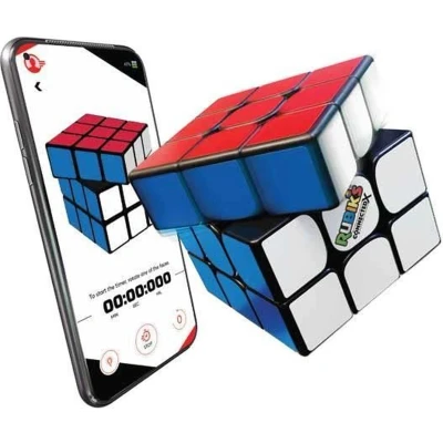 Afbeelding van Rubik&#039;s Puzzel Brain Teaser Game Rubiks 3x3 Connected X