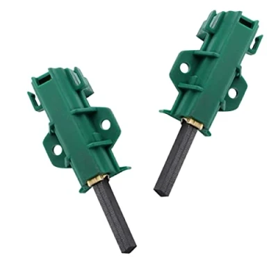 Afbeelding van Konuooer Motorkoolborstelset voor wasmachine Beko Blomberg 371202405 371202407 L24MF7 Candy Hoover 49028930 Smeg 691913573 Lamona groene koolborstels WMB WMD WTV enz