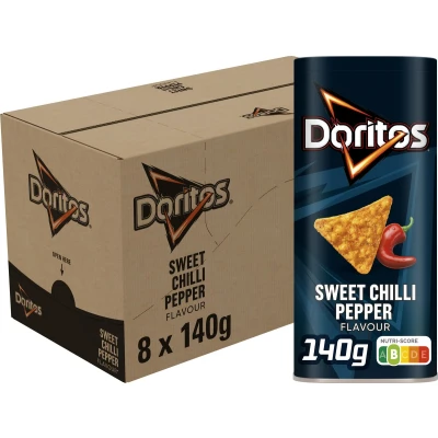 Afbeelding van Doritos Sweet Chili Snack Box Chips 8 x 140 gram