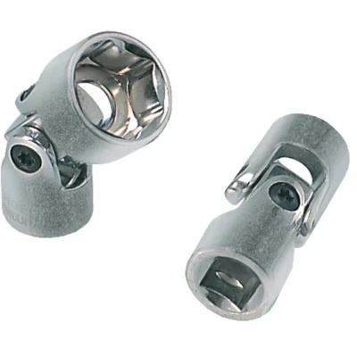 Afbeelding van KS Tools 917.3949 3/8&quot; Dopsleutel, zeskant met kniegewricht, 18mm