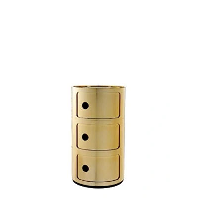 Afbeelding van Kartell Componibile Opbergruimte, Kunstof, Goud, 32 X 58.4