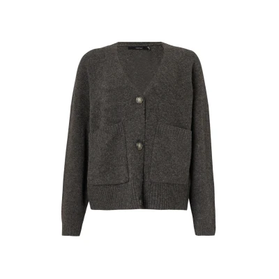 Afbeelding van Vero Moda Vmboom GA NOOS Vest, Dames, Maat: Large, Chocolate torte
