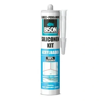 Afbeelding van Bison siliconenkit acrylbaden camee 310 ml