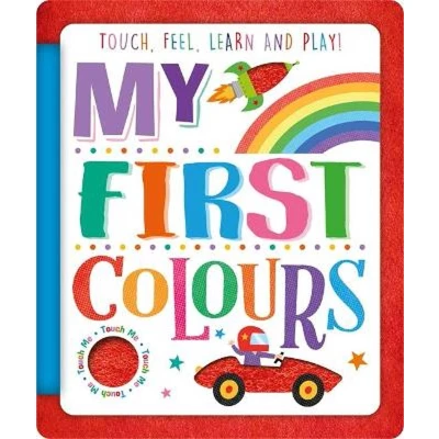 Afbeelding van Sensory Felt Book My First Colours