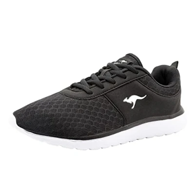 Afbeelding van KangaROOS Dames Bumpy Sneakers, Jet Black 5001, 41 EU