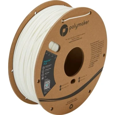 Afbeelding van Polymaker PA02017 PolyLite Filament PLA kunststof 2.85 mm 1000 g Wit 1 stuk(s)
