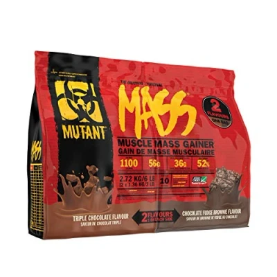 Afbeelding van Mutant Mass Dual Chamber Bag 2720gr Triple Choco / Fudge
