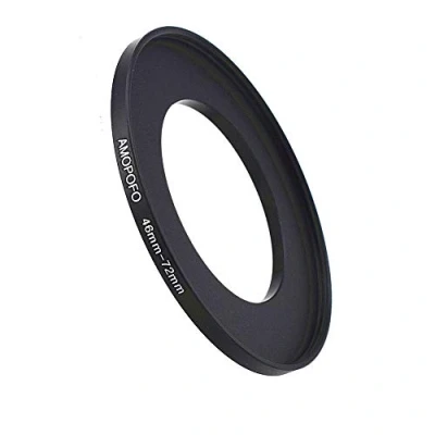 Afbeelding van 46mm 72mm Step up filteradapter ring metalen filter adapterring van cameralens met 46 mm filterschroefdraad op 72 filterring accessoires