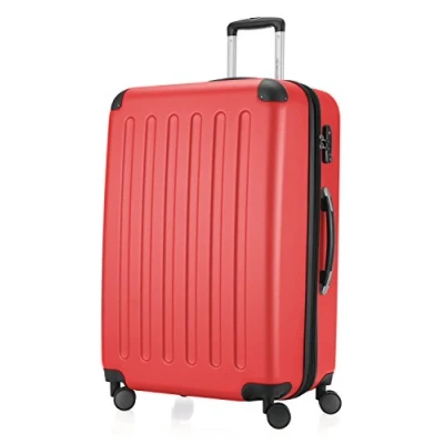 Afbeelding van HAUPTSTADTKOFFER SPREE Harde koffer, trolleykoffer, uitbreidbare reiskoffer, 4 wielen, TSA, 75 cm, 119 liter, rood
