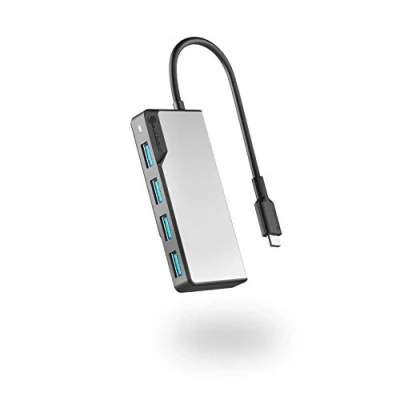 Afbeelding van ALogic USB C Fusion SWIFT 4 in 1 Hub Space Grey