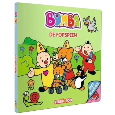Afbeelding van Bumba Kartonboek Met Flapjes De Fopspeen