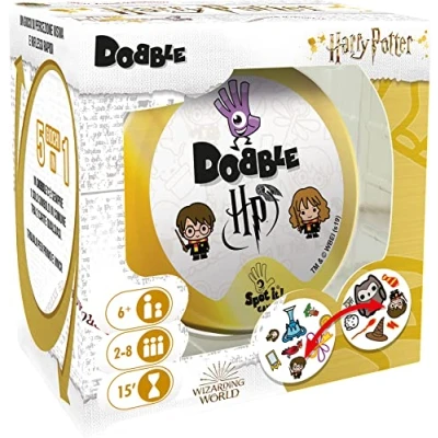 Afbeelding van Asmodee Dobble Harry Potter Kaartspel Matchen
