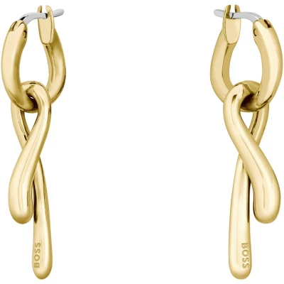 Afbeelding van BOSS Gloss Oorbellen goldcoloured, Dames, Maat: One Size, Gold coloured