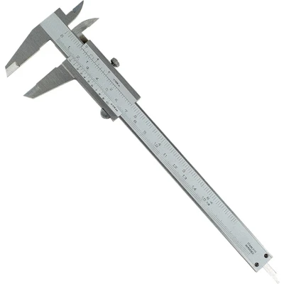Afbeelding van Blue Line schuifmaat met vastzetknop 150mm