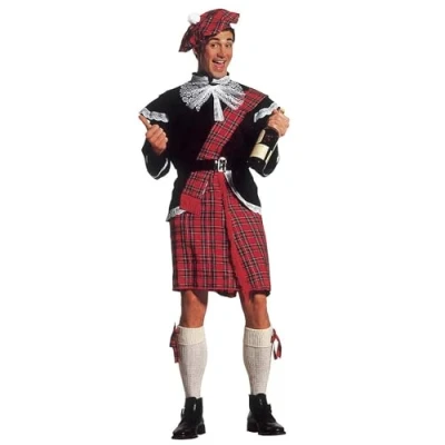 Afbeelding van &quot;Schots heren carnaval kostuum Verkleedkleding Medium&quot;