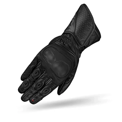Afbeelding van SHIMA ST 3 geperforeerde motorhandschoenen, zwart, afmeting 3XL voor man