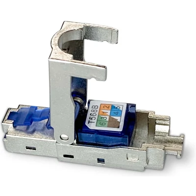 Afbeelding van RJ45 Connector Male CAT6 / CAT6a Recht Verguld 2 Stuks Metaal Nedis