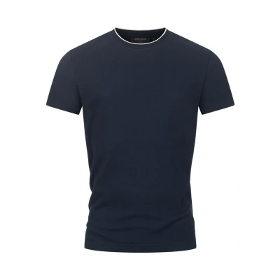 Afbeelding van Indicode Jeans Tshirt basic, Heren, Maat: Small, Sky captain