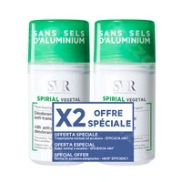 Afbeelding van SVR Spirial Duo Plantaardige Deodorant Roll On 2x50ml