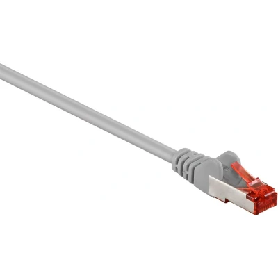 Afbeelding van S/FTP CAT6 Gigabit netwerkkabel / grijs LSZH 50 meter