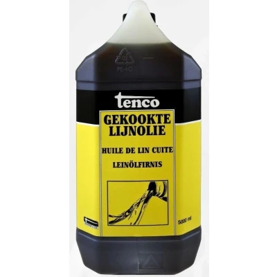 Afbeelding van Tenco Gekookte Lijnolie 5 ltr Boot onderhoud