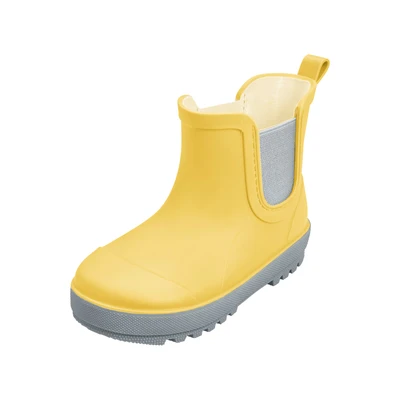 Afbeelding van Playshoes Uniseks rubberlaarzen voor kinderen, halve schacht, Tpe Geel, 27 EU