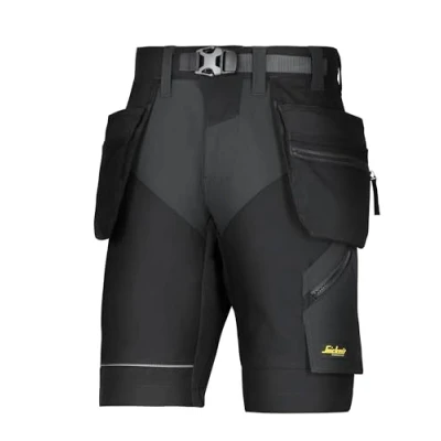 Afbeelding van Snickers FlexiWork Stretch Korte broek+ HP 6904 Mannen Zwart 58