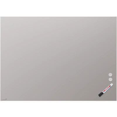 Afbeelding van Legamaster mat glasbord 90x120cm Warm Grey (met rechte hoek)