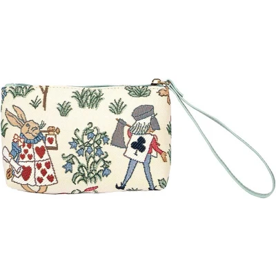 Afbeelding van Polstasje portemonnee Alice in Wonderland Charles Voysey