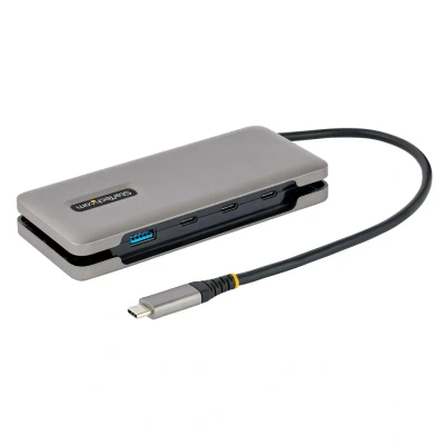Afbeelding van StarTech.com 4 Port USB C Hub, 1x A &amp; 3x Ports, 3.1 10Gbps, Bus Powered T