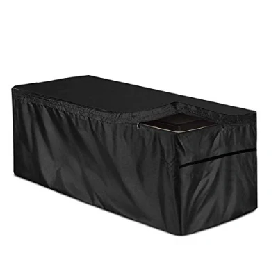 Afbeelding van Smaler Kussenbox, afdekking, tuinkussenbox, multifunctionele kist voor tuinkist, beschermzeil met ritssluiting