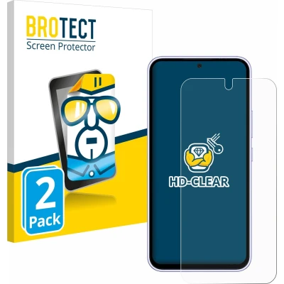 Afbeelding van BROTECT (2 Stuks) Schermbeschermer voor Samsung Galaxy A54 5G Screen Protector Transparant