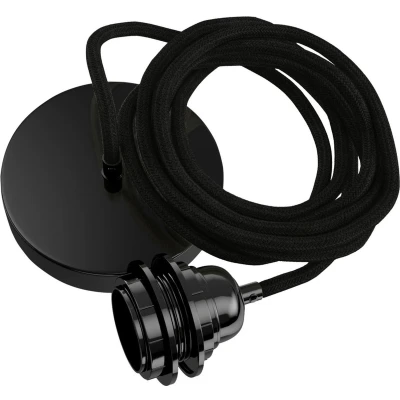 Afbeelding van Lampfitting voor Plafond Zwart 1 fitting