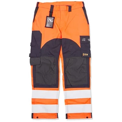 Afbeelding van Blaklader Multinorm inherent werkbroek 1588 1513 High Vis Oranje/Marineblauw D120