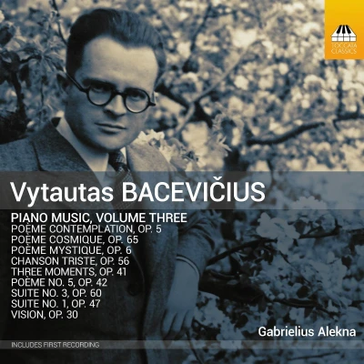 Afbeelding van Gabrielius Alekna Vytautas Bacevicius: Piano Music, Volume Three (CD)