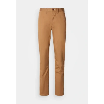 Afbeelding van GANT Regular keperbinding chino&#039;s, Roasted walnoot, 40W x 32L