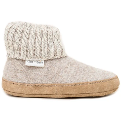 Afbeelding van Gottstein Alpine LE Pantoffels voor kinderen, Maat: 30, Beige Wol