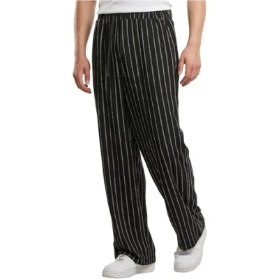 Afbeelding van Urban Classics Broek, Heren, Maat: 4XL, Black offwhite