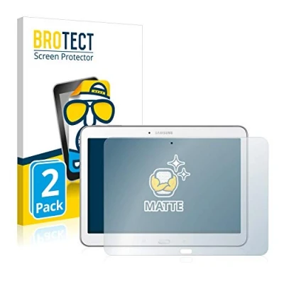 Afbeelding van BROTECT (2 Stuks) Antireflecterende Beschermfolie voor Samsung Galaxy Tab 4 10.1 SM T530 Anti Glare Screen Protector, Mat, Ontspiegelend