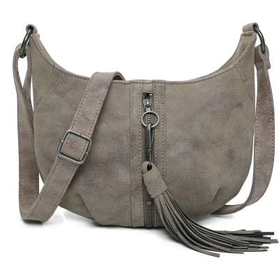 Afbeelding van Fritzi aus Preußen Schoudertas Vintage Race02 Hobo Old Wood Bruine
