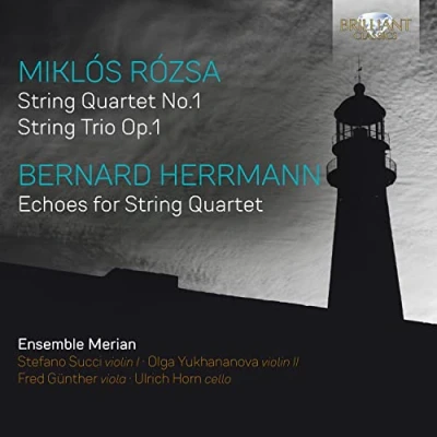 Afbeelding van Ensemble Merian &amp; Stefano Succi Rózsa Herrmann: Music For String Quartet (CD)