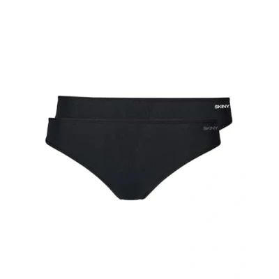 Afbeelding van Skiny 2 PACK String, Dames, Maat: 40, Black
