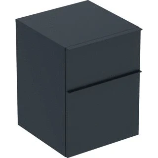 Afbeelding van Geberit iCon zijkast met 2 laden, lava mat 450 x 600 476
