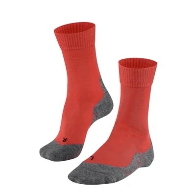 Afbeelding van FALKE TK5 Wandelsokken anti blaren, lichte padding merinowol sportsokken heren pink Matt 42 43