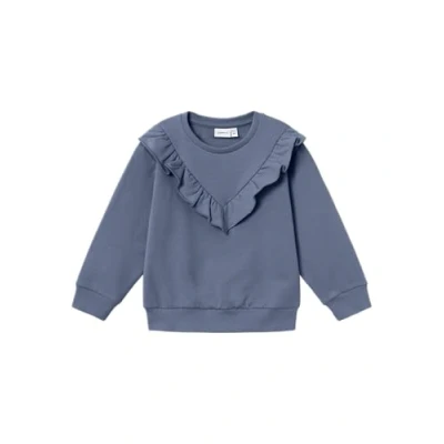 Afbeelding van NAME IT MINI sweater NMFOLILAS blauw