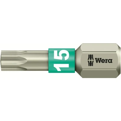 Afbeelding van Wera 1/4&quot; rvs torx bit t15 x 25mm