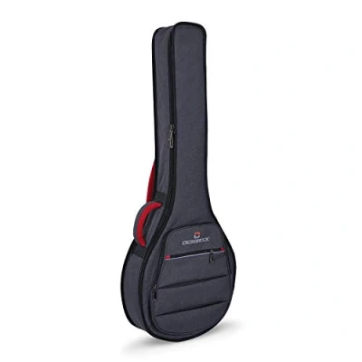 Afbeelding van Crossrock CRSG107BJ 5 String Resonator Banjo Bag, 10mm Padding, Rugzak beschikbaar, Donkergrijs (CRSG107BJGR)