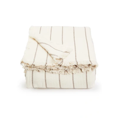 Afbeelding van Ferm Living Aires sprei 240x250 cm Undyed